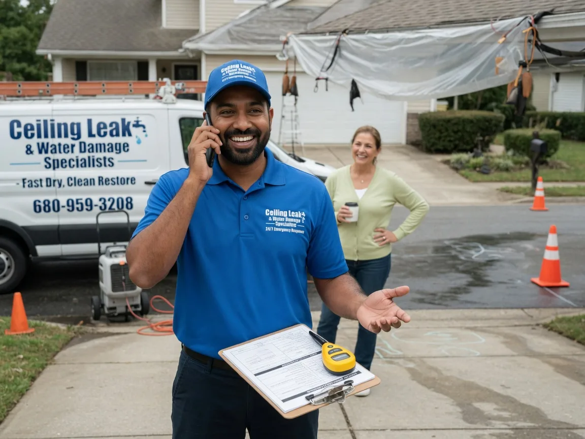 Ceiling Leak Cleanup Uehling, NE FAQs