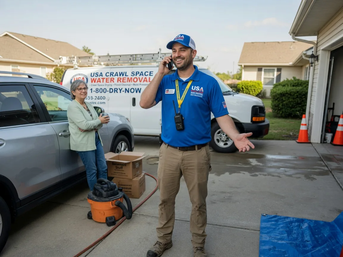 Crawl Space Water Removal Uehling, NE FAQs